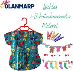 Wasnijpbeugel met Opbergtas – Handige Hanger voor Knijpers, Wasgoed & Kleine Spullen — thumbnail 4