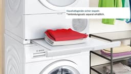 Bosch WTH83004 - Wasmachine - Vrijstaand - Voorbelading - Condensatie - Wit - Knoppen - Touch - 112 - DE display — thumbnail 4