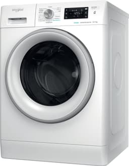 Whirlpool FFWDB 976258 SV EE, Voorlader, Vrijstaand, Wit, Links, 7 kg, 1551 RPM — thumbnail 1