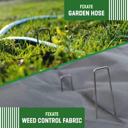 Grondankers voor Tuin en Schutting - 25 Stuks - 150 mm Lang, Voor Onkruidvlies en Net — thumbnail 2
