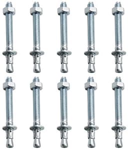 Boutenanker M10 voor zware belasting - 10 stuks - betonanker en berganker — thumbnail 1