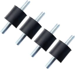 Anti Vibratie Rubberen Steunen M8 x 23 Voor Auto en Boot - 4 Stuks — thumbnail 4