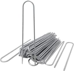Grondankers 200 x 25 mm - Verzinkte U-haringen voor Bevestiging van Onkruidvlies, Folie, en Slangen — thumbnail 1