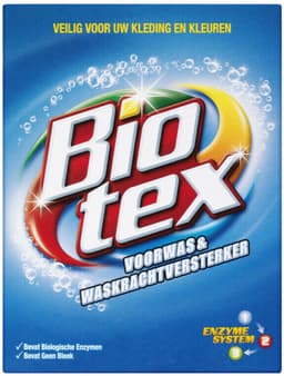 3 x Biotex – Waspoeder - Voorwas & Vlekverwijderaar – Actieve biologische enzymen – 720 g - Grootverpakking - Waspoeder Voorwas - Vlekverwijderaar - Enzymatische Was - Biologisch Waspoeder - Vlekverwijdering — thumbnail 5