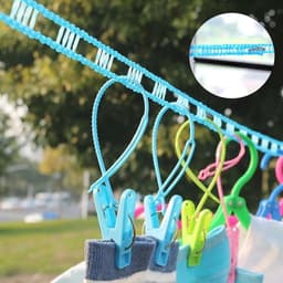 3M Antislip Waslijn - Set van 3 Makkelijk Afneembare Waslijnen voor Buitengebruik — thumbnail 2
