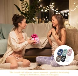 Platte Haarklemmen - Haarspelden Dames - Dagelijkse Haarstyling - Stabiele Klemkracht - 6 stuks - Zwart — thumbnail 3