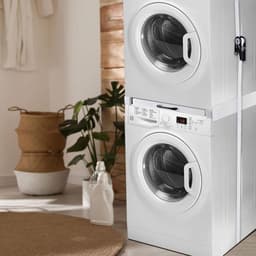Universeel Verbindingframe voor Wasmachine en Drogen - Uittrekbare Handdoeksteun — thumbnail 2