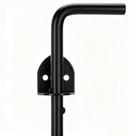 Grondgrendel - Poortsluiting Hekanker - Veilig Poorten Sluiten - Robuuste IJzeren Constructie - 30 cm Lengte — thumbnail 5