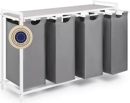 Core® Wasmand 4 Vakken - Wasmand - Wassorteerder - Crème- 8cm x 12cm x 4cm — thumbnail 1