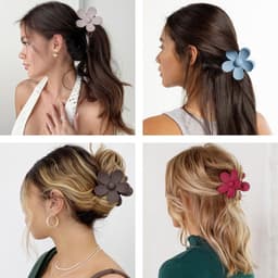 Grote Haarklemmen Set Antislip 8 Stuks voor Dik en Dun Haar — thumbnail 2