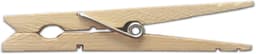 Grote Houten Wasknijpers - 8,4 cm - 30 Stuks Natuurlijk Hout — thumbnail 1