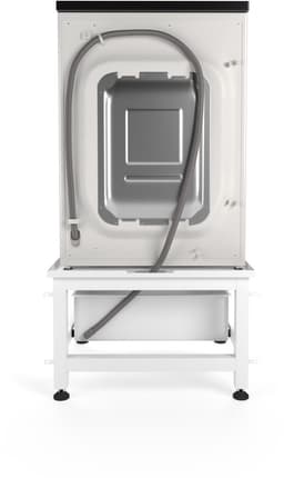 Wasophoogte® Wasmachine verhoger met lade - Wasmachine opbouwmeubel - Wasmachine sokkel - 42cm hoog - Wit - Universeel - 65*60,5 (LxB) - Inclusief wandbeugels — thumbnail 3