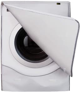 Wasmachine Beschermhoes – Zon- en Stofbestendig, Waterdicht 600D Oxford, Met Ritssluiting en Verstelbare Banden – Geschikt voor Voorlader 8-10 kg — thumbnail 3