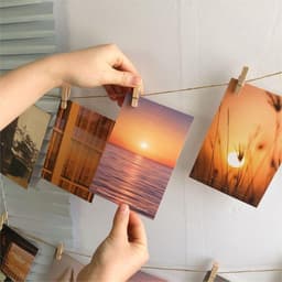 Mini houten klemmen - kleine knijpers - 150 stuks - decoratief — thumbnail 3