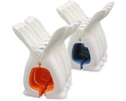 Extra grote strandhanddoekklemmen - stevig en praktisch - 8 stuks - XXXL