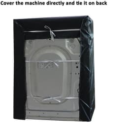 210D - Wasmachinehoes - Wasmachine-drogerhoes - Automatische/wielige wasmachinehoes - Beschermend materiaal voor woondecoratie- 85*60*65cm — thumbnail 4