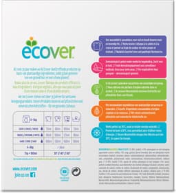 Ecover - Waspoeder Kleur - Voordeelverpakking 4 x 3 kg - Krachtige vlekverwijdering vanaf 30 °C - Behoudt kleur & vermindert katoenpluis — thumbnail 3