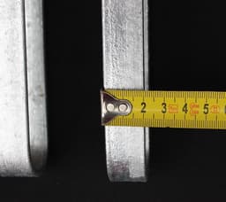 SnelShoppen - Pack van 4 Galvaniseerde Grondankers XL voor Rozenbogen 30 cm Heringe Grondpinnen Bevestigingsset voor Tuin, Spalier en Obelisk — thumbnail 3