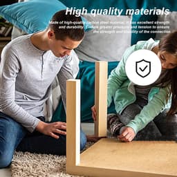 SnelShoppen - M6 Schroefmoeren 15 mm voor Hout, Verzinkte Staal Schroefmoeren, Binnen- en Buitendraad, Geschikt voor Staal, Dennenhout, Plywood en Com — thumbnail 4