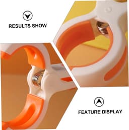 Plastic Wasknijpers - Ophangclips Kleding - Kleding Drogen Buiten - Dubbele Clip Ontwerp - 6 Stuks - Willekeurige Kleur — thumbnail 4