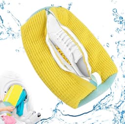 Dailygoods- Waszak Schoenen Herbruikbaar - Waszak met Rits - Waszakken voor Wasgoed - Wasnet - Waszak Groot - Geschikt voor Wasmachine — thumbnail 1