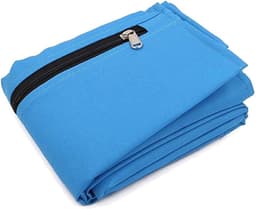Waszak - Kleding beschermer - Wasmachine bescherming - Duurzaam polyester - 65x70cm - Cyaan — thumbnail 1