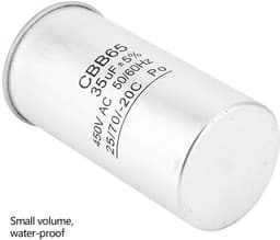 Dailygoods - CBB65A Condensator - Startcondensator - Waterdicht en betrouwbaar - Ronde vorm - 35UF capaciteit - Ideaal voor airconditioning en industr... — thumbnail 2