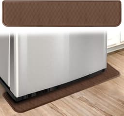 Siliconen Drupbak voor Koelkast 95x21.5cm - Antislip Beschermmat voor Koelkast, Wasmachine en Droger - Ideaal voor Vloerbescherming en Gemakkelijk Schoonmaken — thumbnail 1