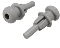 Dailygoods- Pakketclips 2 Stuks - Grijze Plastic Clips - Geschikt voor Citroen Saxo C2/C3 - Xsara Picasso - Voor Bagageplank - Makkelijk te Monteren - Bagageclips — thumbnail 3