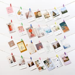 Mini Wasknijpers - Houten Clips - Foto's Ophangen - Regenboog Kleuren - 100 Stuks - Multicolor — thumbnail 4