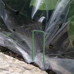 Grondankers voor Tuin, U-vormige Stalen Pinnen, Tentpinnen voor Onkruidbestrijding, 15.2 cm, Set van 40, Ideaal voor Grondbedekking en Landschapsfabricage — thumbnail 2