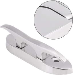 Opvouwbare Zeeboot Wig van Roestvrij Staal met 4-1/2 inch Lengte en Bevestiging voor Bootkikkers - Handig voor Onderweg — thumbnail 1