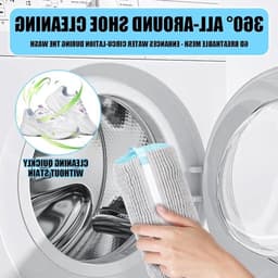 hoesjes voor schoenen in de wasmachine, microvezel, herbruikbaar, 360° bescherming, ideaal voor sportschoenen en sneakers — thumbnail 5