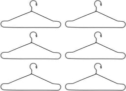 Poppenkleerhanger Ruimtebesparend - Metalen Hanger - Lichtgewicht - Draagbaar - Decoratief - 150 mm - Poppenhanger — thumbnail 4