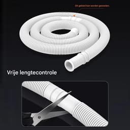Afvoerslang Dehumidifier - Slang Airco - Water Afvoeren - Lekvrije Aansluiting - 3/4/5 Meter - Veelkleurig — thumbnail 4