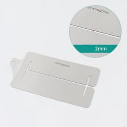 Stoffen Clips - Naaiclips Klemmen - Quilten Markeren - Roestvrij Staal - 10x6x1cm - Zilver — thumbnail 3