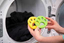SnelShoppen - FURZAPPER 2 Pack Huisdier Haren Verwijderaar voor Wasmachine en Droger - Geel, Hypoallergeen, Herbruikbaar, 70cc, Voor tot 2 Huisdieren — thumbnail 2
