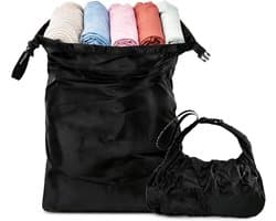 Waterdichte waszak voor op reis, compressie-organizer met kliksluiting, ideaal voor fitness, zwemmen en vakanties