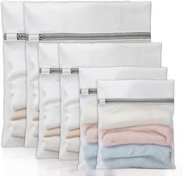 Wasnetjes met ritssluiting - Polyester - 4 Verschillende Maten - Herbruikbare Waszakken voor Delicate Kleding en Reis — thumbnail 1