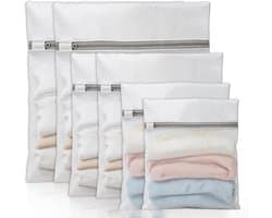 Wasnetjes met ritssluiting - Polyester - 4 Verschillende Maten - Herbruikbare Waszakken voor Delicate Kleding en Reis