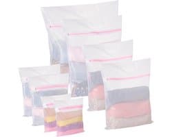 Wasnetjes met ritssluiting - Multicolor - XL, L, M, S - Polyester Waszakken - Voor Diverse Kledingstukken
