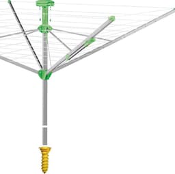 Juwel Droogmolen Novaplus 500 Easy - incl. grondanker en beschermhoes - 42.8m — thumbnail 5