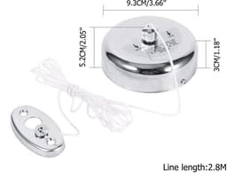 Dailygoods- Waslijn Uittrekbaar 2,8 m - Nylon Draad - 304 Roestvrij Staal - Geschikt voor Badkamer/Balkon - Eenvoudig te Installeren - 3 kg Draagkracht - Waslijnhouder — thumbnail 4
