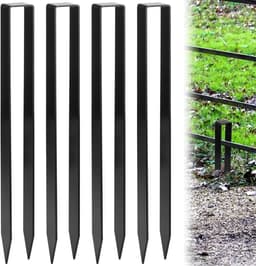 Ground Anchors 30 x 2.8 cm - U-vormige metalen rozenboog - Sterk en weerbestendig - Voor veilige bevestiging - SnelShoppen — thumbnail 1