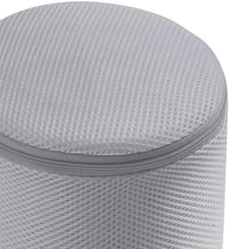 Waszak met Rits - Mesh Zak Lingerie Zak - Machinaal Wassen - Beschermt Delicaat Textiel - 17x15cm - Grijs — thumbnail 4