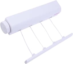 Uitschuifbare Waslijn - Droogrek - Kleding Drogen - Ruimtebesparend Ontwerp - 30 cm - Willekeurig — thumbnail 1