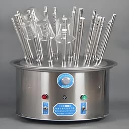 Droger voor glaswerk - Laboratorium droger - Snelle droging - Temperatuurregeling - 30 buizen - Wit — thumbnail 5