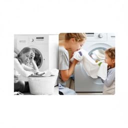 Wasballen voor wasdroger en wasmachine - Set van 8 herbruikbare droogballen - Verkort droogtijd, vermindert kreukels en pluis - Geschikt voor alle stoffen — thumbnail 5