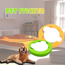 SnelShoppen - 4 Stuks Dierenharen Verwijderaar, Herbruikbare Pluisverwijderaar voor Wasmachine, PU Gel, Effectief voor Huisdieren, Geen Geur, Duurzaam — thumbnail 3