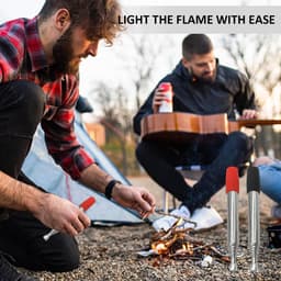 Fireblower 2pcs - RVS en kunststof - Uittrekbaar - Ideaal voor buitenactiviteiten - ShopVlot — thumbnail 3